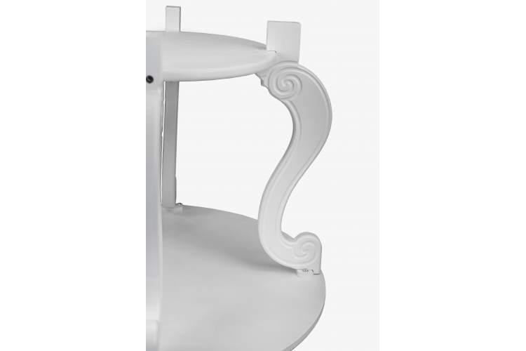 Стол журнальный Овация (М) ЛАЙТ белый-6