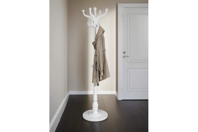 Вешалка напольная В 1Н белый-6