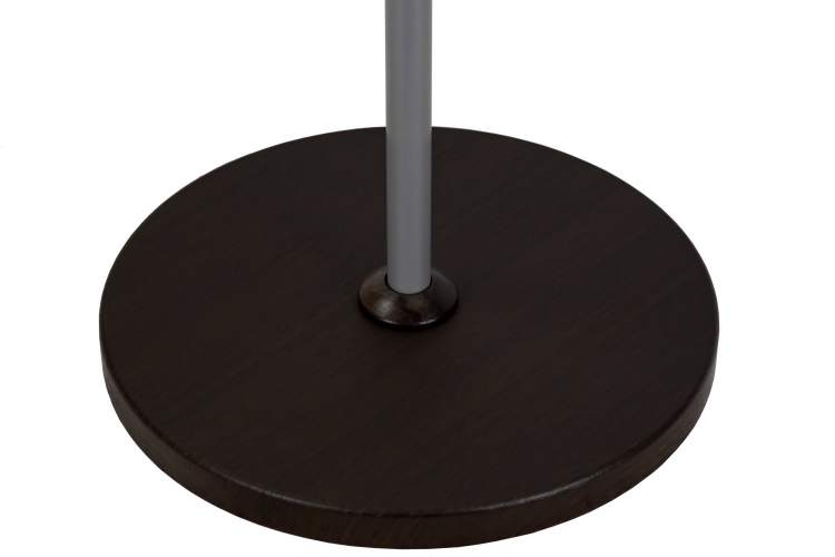 Вешалка напольная Д 1 металлик/ венге-3