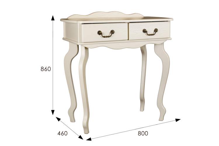 Консоль Берже 21 слоновая кость-12