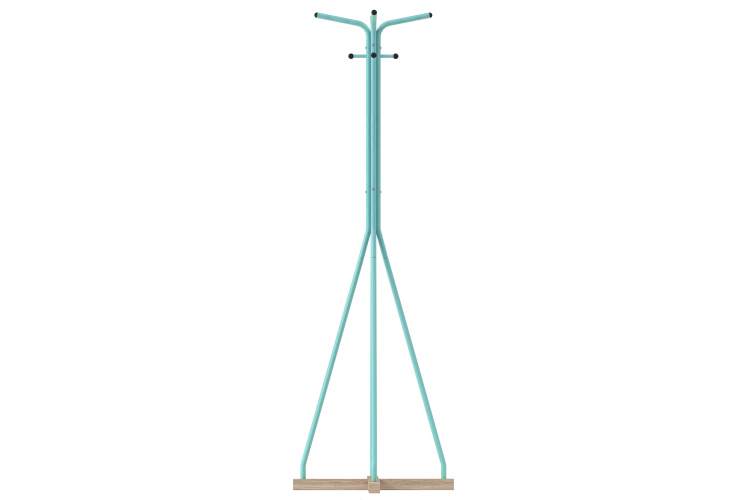 Вешалка напольная Галилео 218 бирюзовый/шимо-1