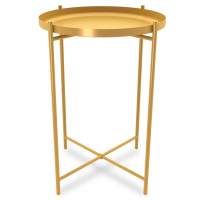 Столик журнальный SHT-CT8 золото в гостиную Столик журнальный SHT-CT8 золото в гостиную