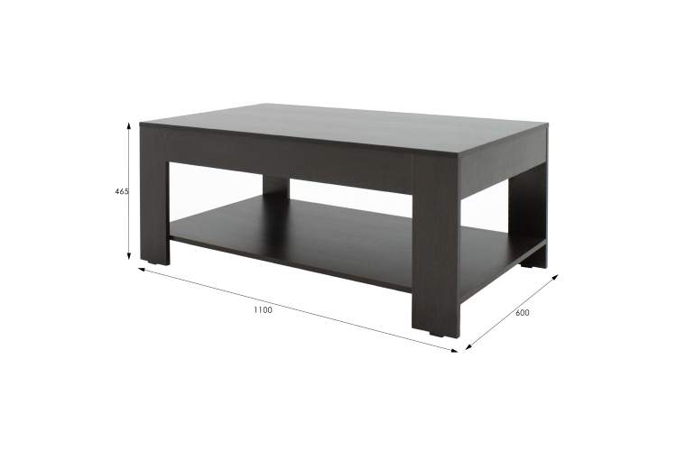 Стол журнальный BeautyStyle 26 венге без стекла-9