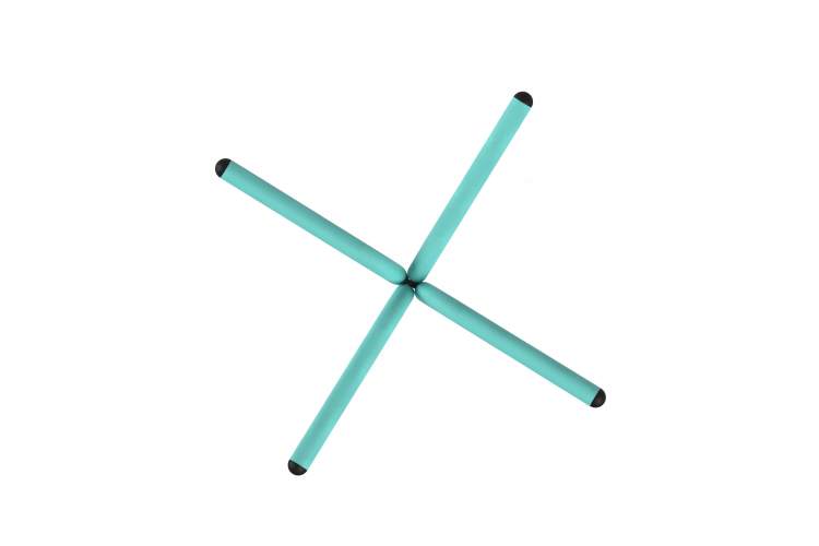 Вешалка напольная Галилео 218 бирюзовый/шимо-2