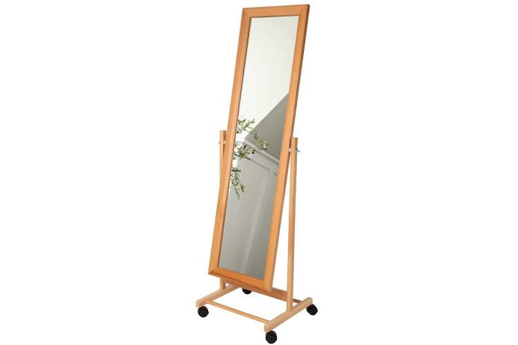 Зеркало напольное BeautyStyle 27 светло-коричневый 135 см х 42,5 см-2
