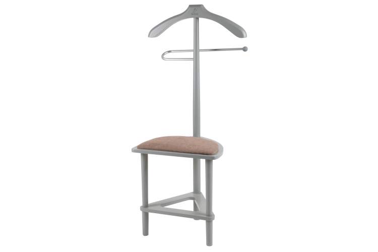 Вешалка костюмная с сиденьем В 26Н серый