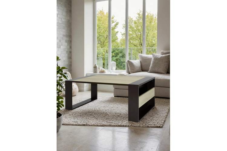 Стол журнальный BeautyStyle 25 венге/сонома без стекла-11