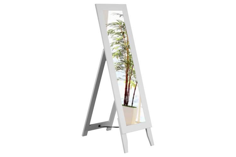 Зеркало напольное BeautyStyle 1 белый 138 см х 35 см-4