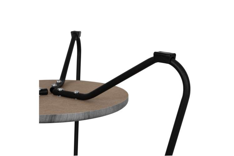 Стол журнальный BeautyStyle 38 орех гикори grey/черный-7