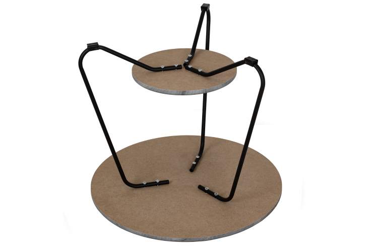 Стол журнальный BeautyStyle 38 орех гикори grey/черный-11