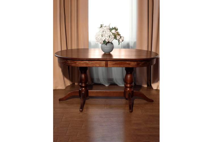 Стол обеденный Тарун 3 раздвижной орех 150/200*84-7