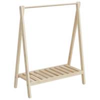 Стойка для одежды низкая без покрытия