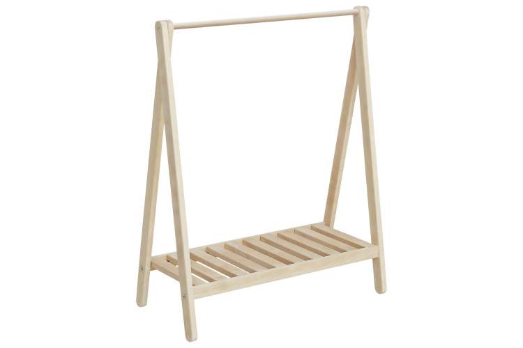 Стойка для одежды низкая без покрытия