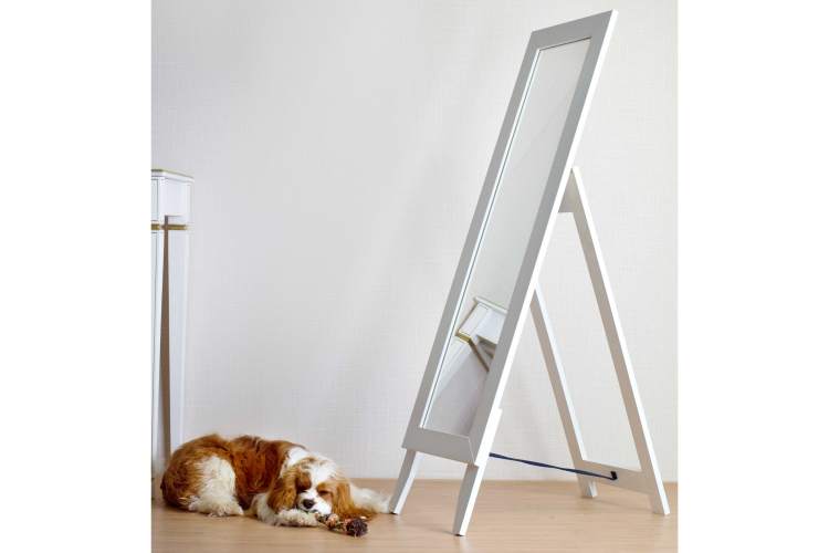 Зеркало напольное BeautyStyle 1 белый 138 см х 35 см-5