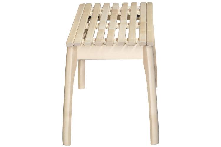 Скамья для прихожей массив, каркас лак-2