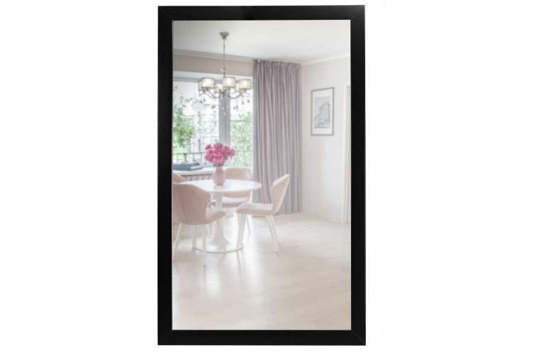 Зеркало настенное BeautyStyle 11 черный 118 см х 60,6 см-3