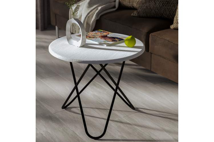 Стол журнальный BeautyStyle 20 белый/черный-5