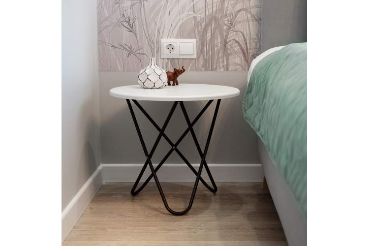 Стол журнальный BeautyStyle 20 белый/черный-9