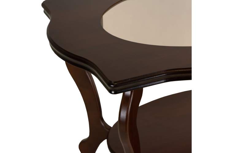 Стол журнальный Берже 1С тёмно-коричневый-6