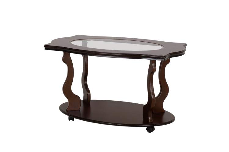 Стол журнальный Берже 3С темно-коричневый-1