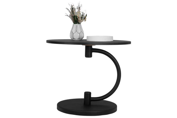 Стол журнальный Дуэт 13 черный/черный элит-4