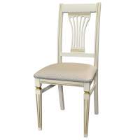 Стул Анри слоновая кость/золото, Атина ваниль