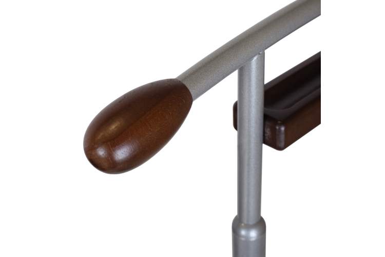 Вешалка костюмная ГАЛАНТ 333 металлик/темно-коричневый-5