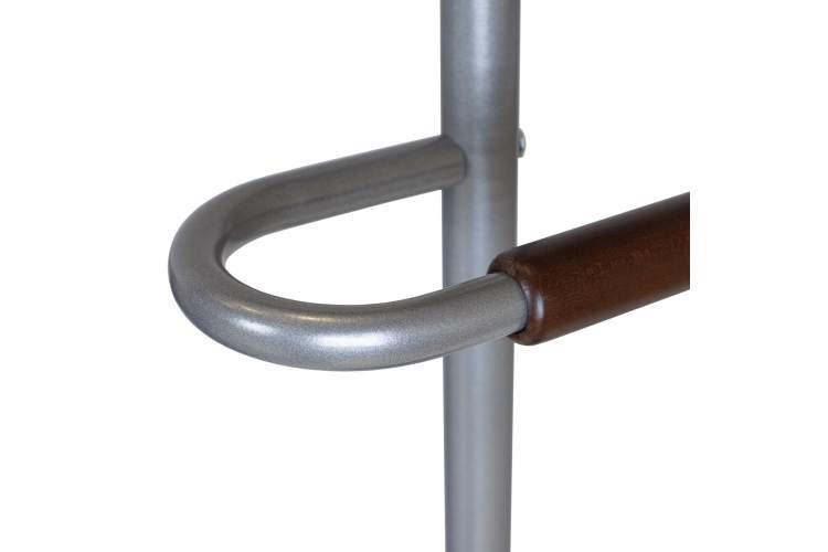 Вешалка костюмная ГАЛАНТ 333 металлик/темно-коричневый-4