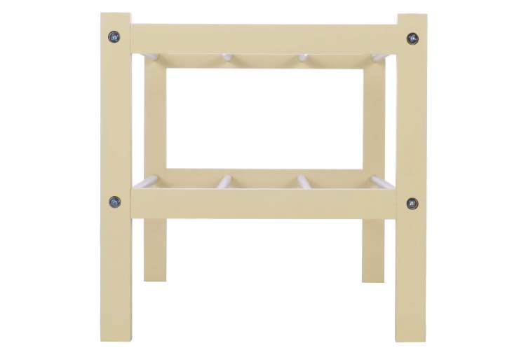 Обувница Атлас слоновая кость-1