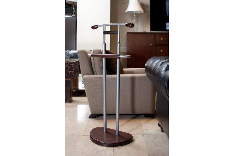 Вешалка костюмная ГАЛАНТ 333 металлик/темно-коричневый-8