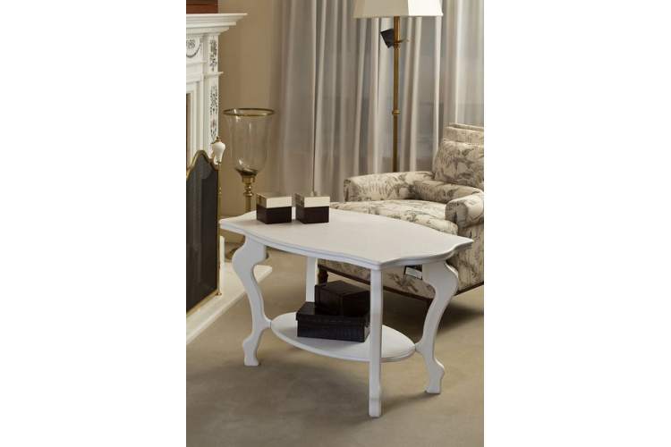 Стол журнальный Берже 1С белый ясень-12