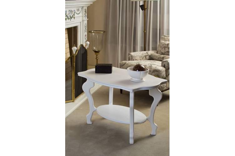 Стол журнальный Берже 1С белый ясень-14