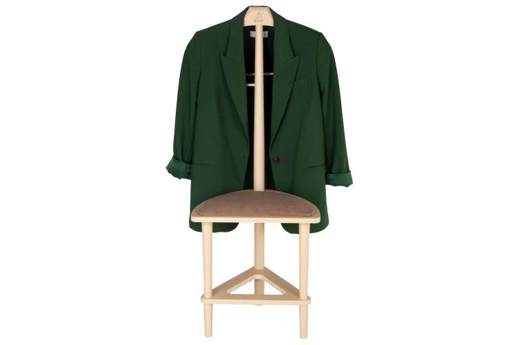 Вешалка костюмная с сиденьем В 26Н слоновая кость-7