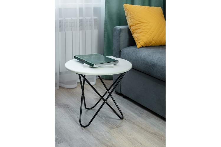 Стол журнальный BeautyStyle 20 белый/черный-10