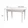 Стол обеденный Васко В 87Н белый/серебро 150/200*90