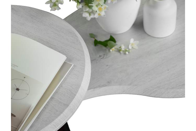 Стол журнальный BeautyStyle 19 дуб дымчатый/венге-9