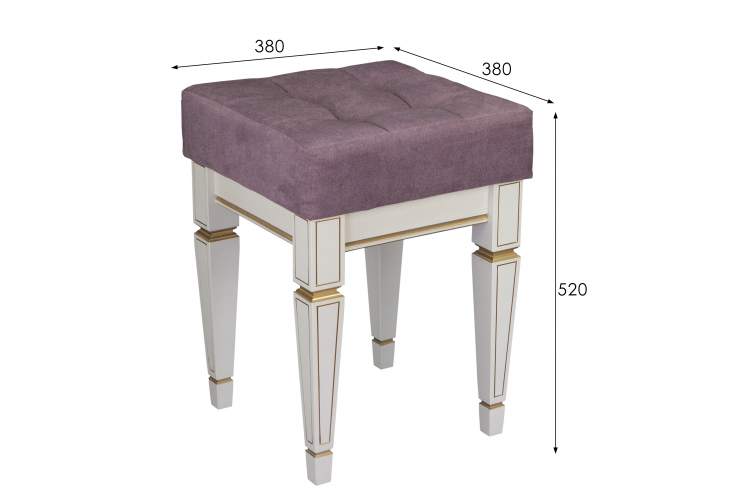 Банкетка Мариус М 96 ясень/ATLANTA LILAC-6