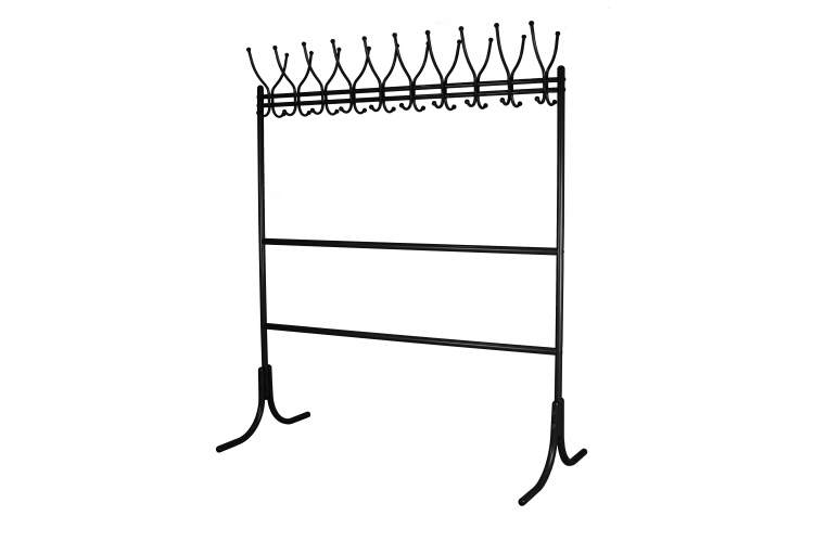 Вешалка напольная М 12 чёрный