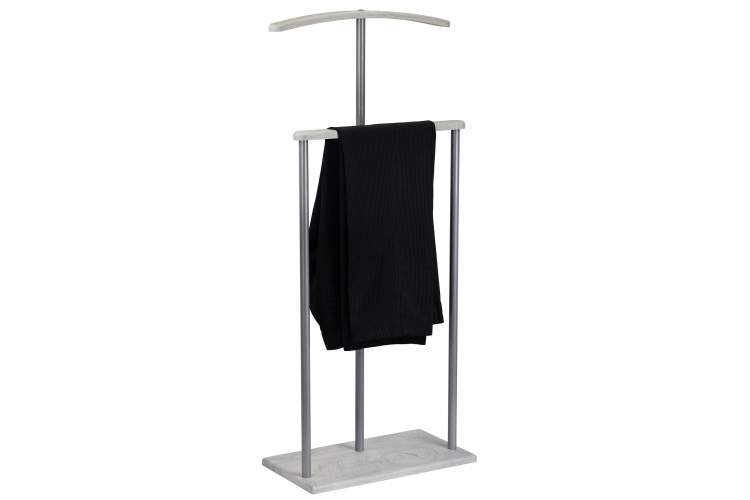 Вешалка костюмная Дэви 1 металлик/дуб дымчатый-8