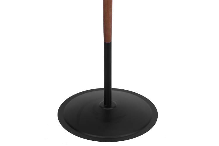 Вешалка напольная Д 1 ЛАЙТ черный/средне-коричневый-1