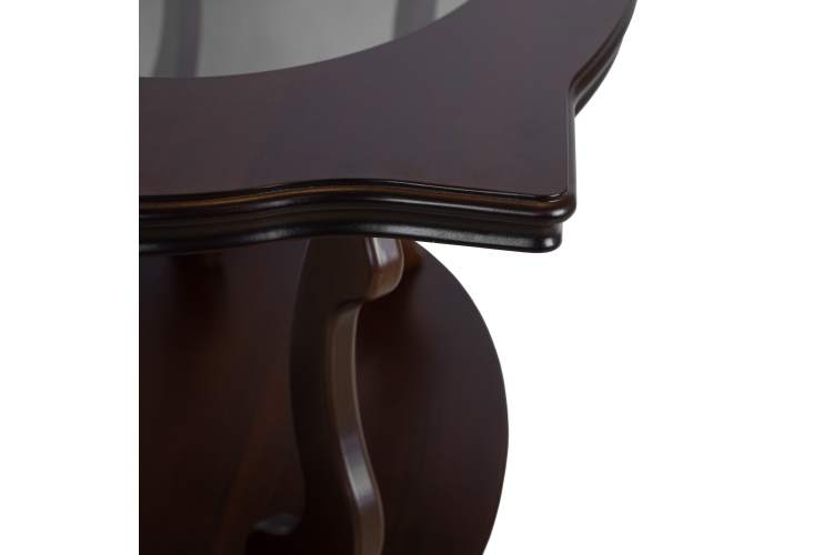 Стол журнальный Берже 3С темно-коричневый-5