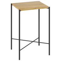 Стол журнальный Лори секвойя крем/черный