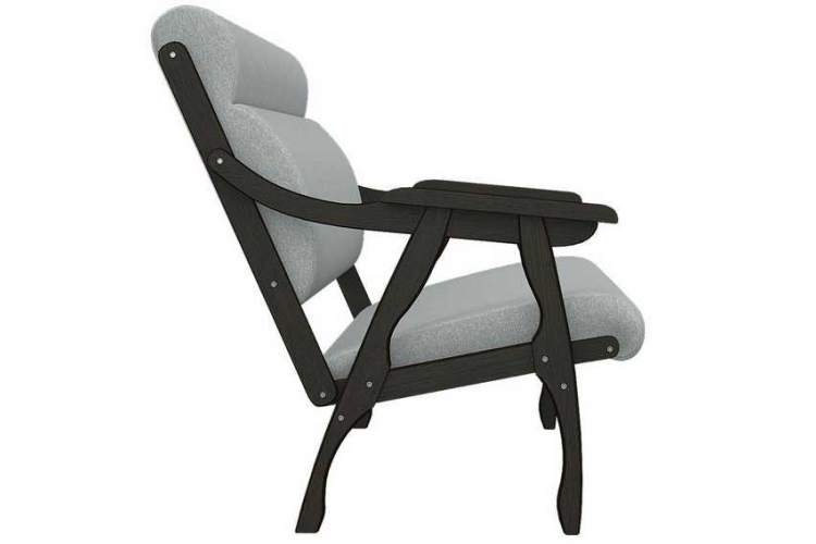 Диван Вега 10 ткань серый, каркас венге-2