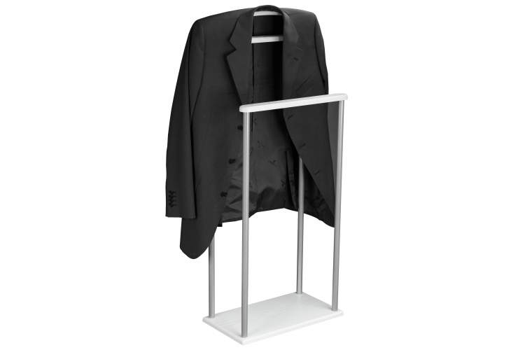 Вешалка костюмная Верис 4 металлик/белый-3