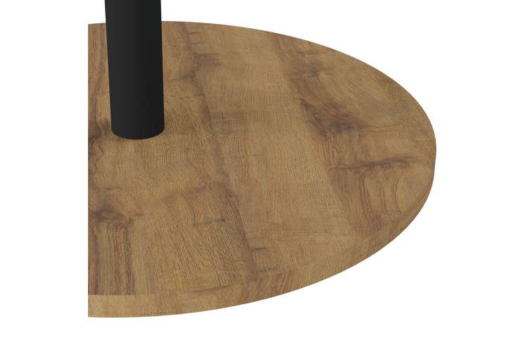 Стол журнальный Кат дуб вотан/черный-4