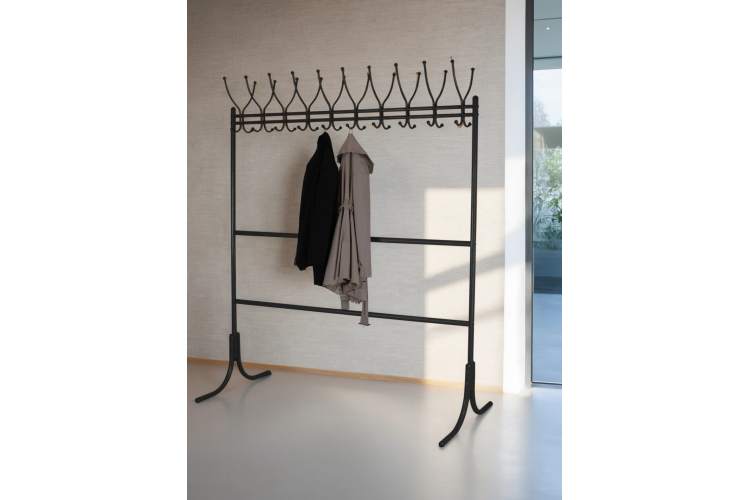 Вешалка напольная М 12 чёрный-6