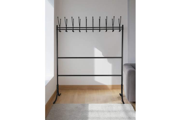 Вешалка напольная М 12 чёрный-8