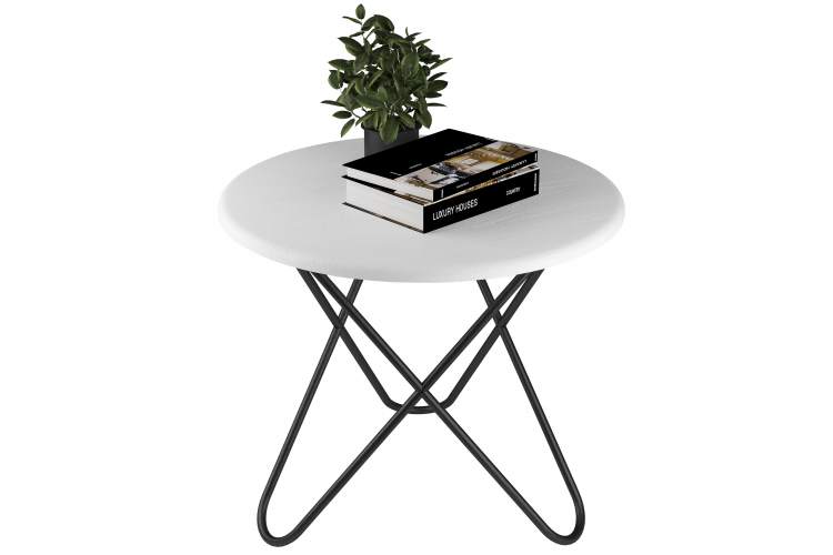 Стол журнальный BeautyStyle 20 белый/черный-2