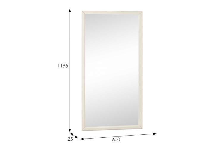 Зеркало настенное Ника слоновая кость 119,5 см x 60 см-3