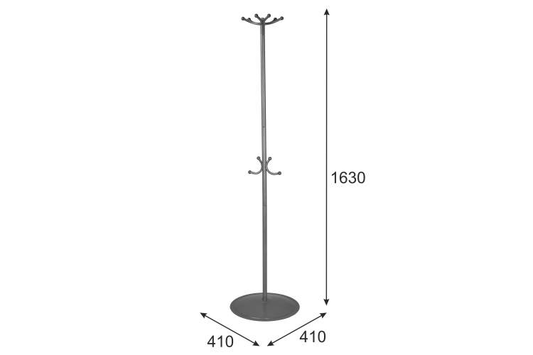 Вешалка напольная Пико 16 металлик-7